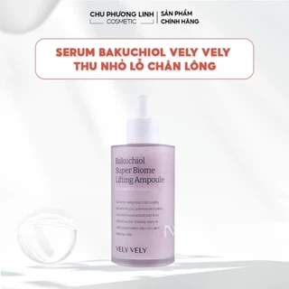 SERUM TINH CHẤT BAKUCHIOL 10,000PPM SUPER BIOME LIFTING AMPOULE VE.LY VE.LY MP0374