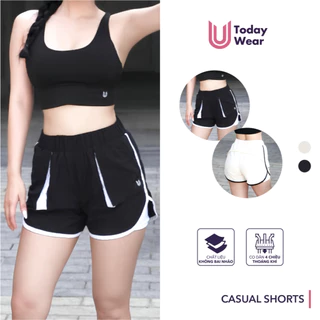 Quần đùi thể thao nữ Casual Short Today U Wear tập gym chạy bộ tennis