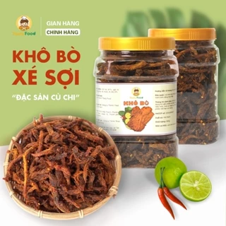 Khô Bò Xé Sợi Tasty Food - Hũ 500g/1kg