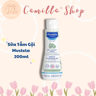 [ Size 50ml/ 100ml/200ml ] Sữa Tắm Gội Da Thường Gentle Cleansing Gel cho bé từ sơ sinh