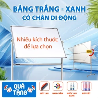 Bảng Từ Trắng Viết Bút Lông Kích Thước Đa Dạng Bảng Mica Từ Tính Nam Châm Bảng Fooc Trắng Có Móc Treo Tường