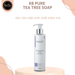 KB PU.RE TEA TREE SOAP/ GEL RỬA MẶT TINH CHẤT TRÀM TRÀ