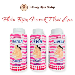 Phấn Narak Thái Lan, phấn thơm em bé hút ẩm, giúp da khô thông thoáng