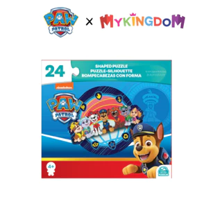 Đồ Chơi Bộ Xếp Hình 24 Miếng Theo Shape - Paw Patrol Tròn SPIN GAMES 20145676