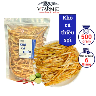 Khô cá thiều sợi que thơm ngon gói 250g và gói 500g