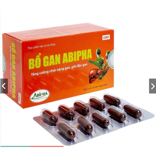 BỔ GAN ABIPHA GIẢI ĐỘC GAN, BẢO VỆ GAN LUÔN MẠNH KHOẺ