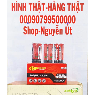 pin NP battery aaa hộp 40 viên đỏ