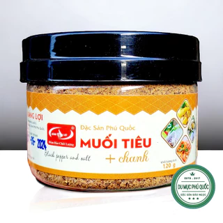 Muối Tiêu Thơm Ngon - Đặc Sản Phú Quốc Hủ 120g