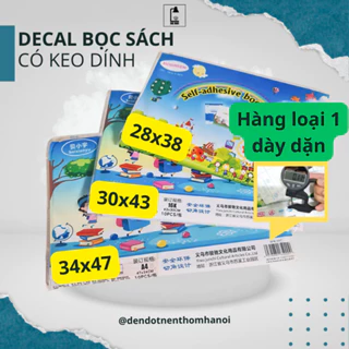 Bọc sách vở Decal cho học sinh các cấp