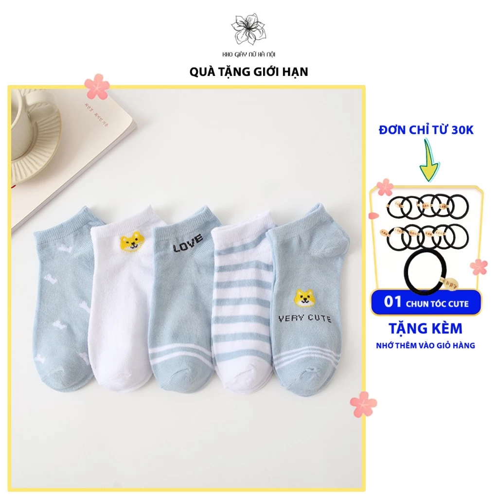 ❤️FREESHIP❤️ Tất - Vớ Nam Nữ Cotton Trơn Ulzzang Cổ Ngắn gân tăm Phong Cách Vintage Hàn Quốc TA050