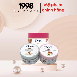 [ Bản Đức - Mỹ ] Tẩy Da Chết Toàn Thân DOVE Chăm Sóc Da Dưỡng Trắng Cấp Ẩm Exfoliating Body Polish Chính Hãng