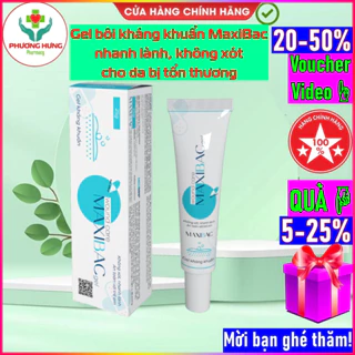 Gel bôi kháng khuẩn MaxiBac nhanh lành, không xót cho da bị tổn thương - Tuýp 25g