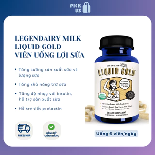 Viên Uống Lợi Sữa Hữu Cơ LEGENDAIRY MILK - Mỹ - Hộp 60 viên