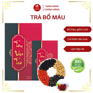 [ SET 15 GÓI ] Trà Bổ Máu Ích Huyết Tâm Việt Trà, Giảm Chóng Mặt Ù Tai, Thanh Nhiệt Cơ Thể