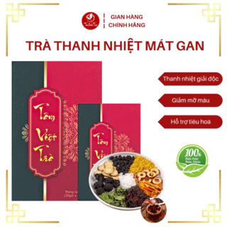 [ SET 30 GÓI ] Trà Thanh Nhiệt Giải Độc Mát Gan Tâm Việt Trà