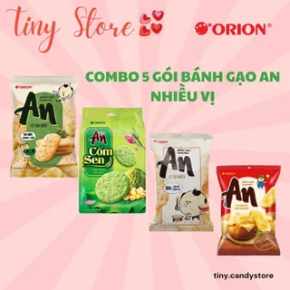 Combo 5 túi bánh gạo nướng AN