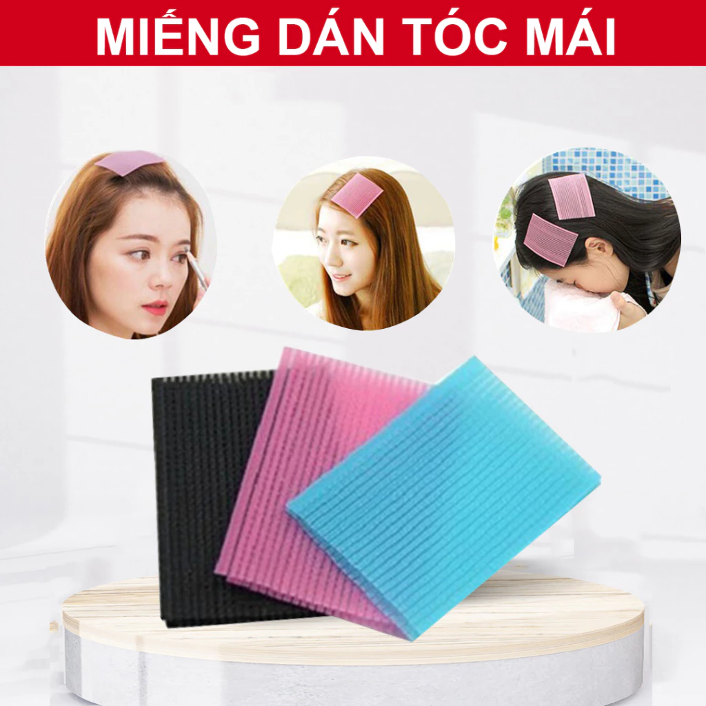 Miếng dán giữ tóc mái thiết kế đơn giản tiện dụng