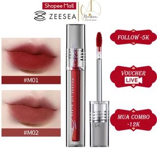 Son kem lì ZEESEA Misty Lip Glaze màu nhung lì mịn thời trang 1.8g