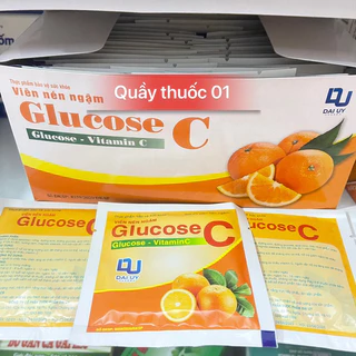 Hộp kẹo ngậm C glucose hộp 30 gói