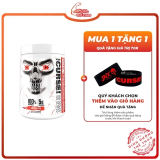 THE CURSE! MICRONIZED CREATINE MONOHYDRATE 500GRAM Tăng Cường Sức Mạnh, Sức Bền Và Tăng Hiệu Suất