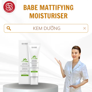 BABE KEM DƯỠNG MATTIFYING MOISTURISER  KIỀM DẦU, GIẢM MỤN 50ML