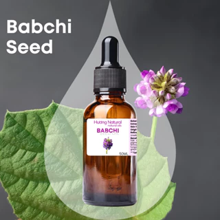 Organic dầu hạt Babchi seed oil hữu cơ cho da mụn (Bakuchiol)