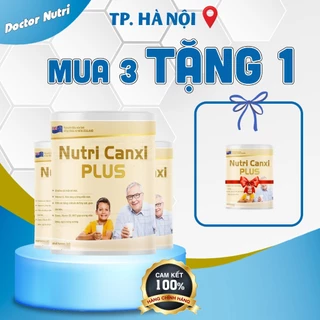 [Mua 3 tặng 1] Sữa canxi cho mọi lứa tuổi DOCTOR NUTRI bổ sung dinh dưỡng hỗ trợ xương khớp cải thiện tim mạch