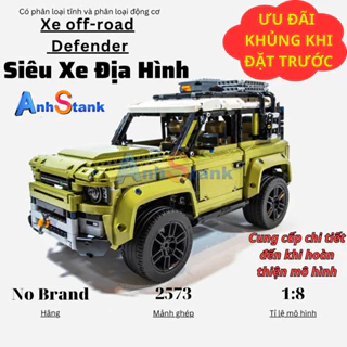 Mô hình siêu xe technic địa hình off-road Defender tỉ lệ 1:8 2573 PCS SKU T19080 cung cấp bảo hành bởi Anhstank