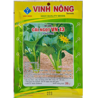 Cải ngọt 20g, Hạt giống xuất xứ NewZealand