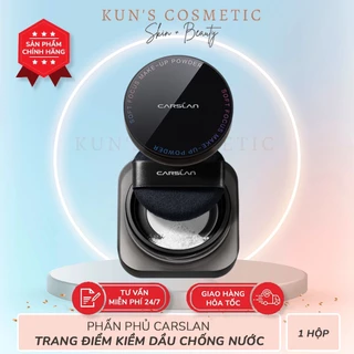 Phấn phủ Carslan Bột Từ Tính Trang Điểm kiềm dầu Chống nước chống mồ hôi 8g