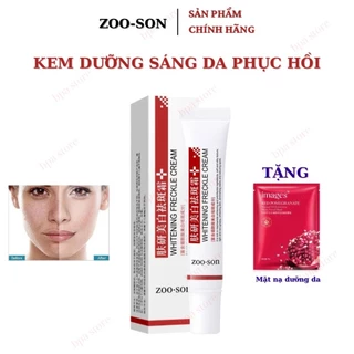 Kem Dưỡng Trắng Hỗ Trợ Xóa Nám Tàn Nhang Zoo-son 20g - Tặng Mặt Nạ