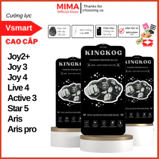 Kính cường lực KINGKOG Vsmart Live 4 Joy 3 4 2+ 2Plus Active 3 Aris Pro Star 5 cao cấp full màn hình chống trầy xước