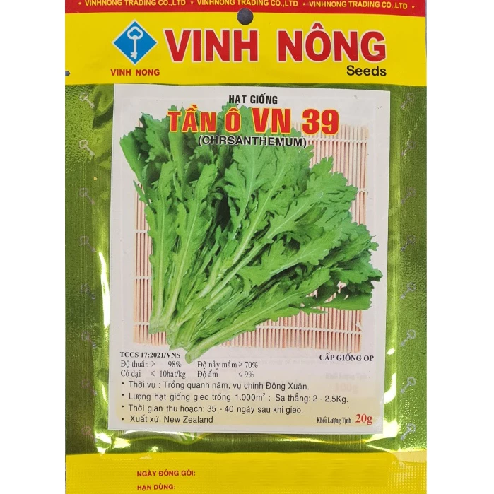 Hạt Giống Rau Tần Ô (20g)