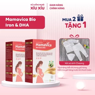 Mamavica - Bổ sung Sắt, DHA, Axit Folic cho mẹ bầu