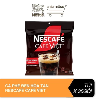 Bịch cà phê hòa tan Nescafé café Việt cà phê đen đá (Bịch 35 gói x 16g)