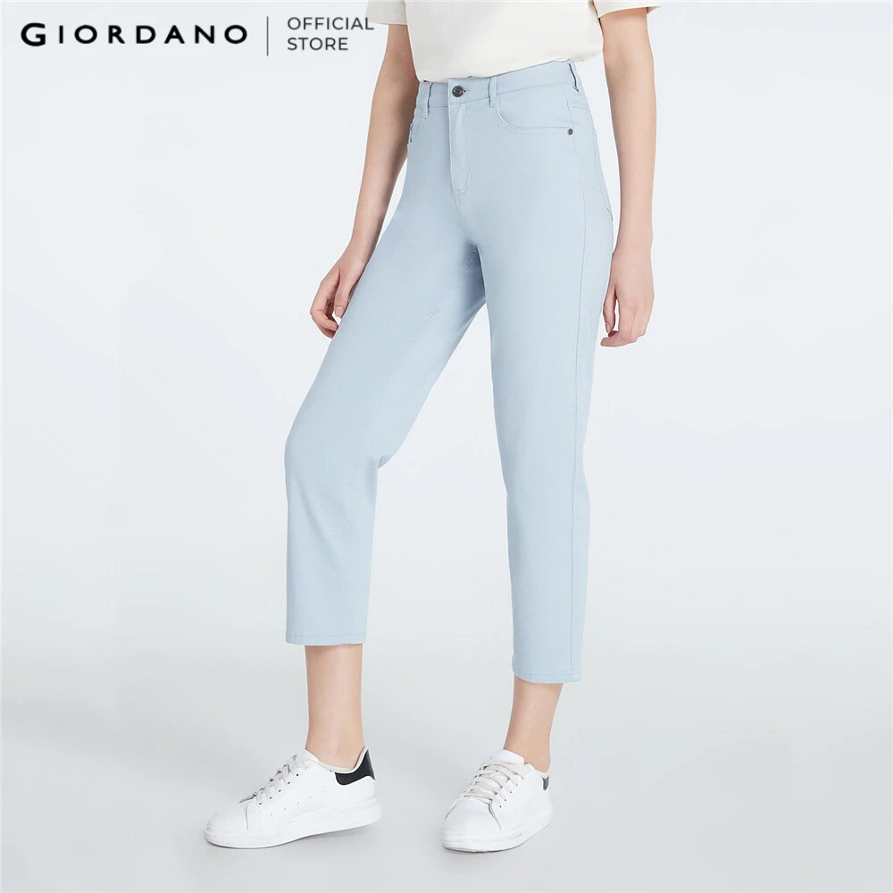 [Special Deal] Quần Kaki Lửng Nữ Giordano 05421260