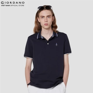 Áo Thun Nam Có Cổ Logo Classics Polo Giordano 01013260