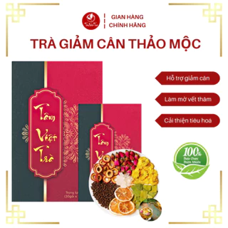 [ SET 15 GÓI ] Trà Giảm Cân Thảo Mộc- Tâm Việt Trà