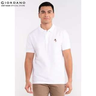 Áo Thun Có Cổ Polo Nam Thêu Logo Napoleon Công Nghệ Kháng Khuẩn Giordano 01011251