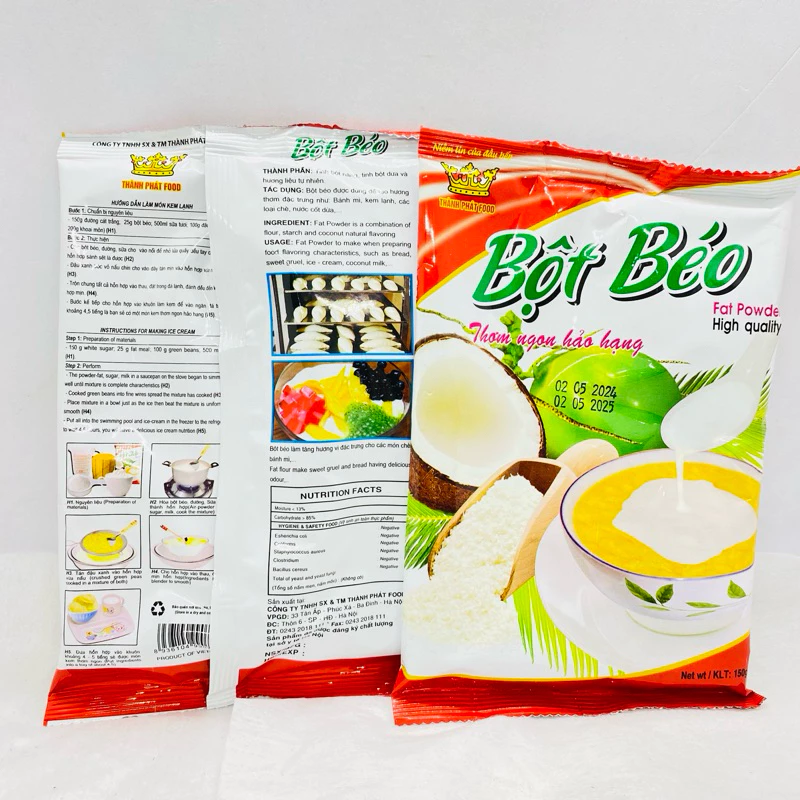 Bột Béo Cốt Dừa 150g