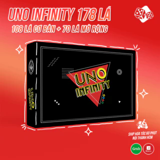 Bộ UNO INFINITY 178 lá - hộp đen TOPBOARDGAME