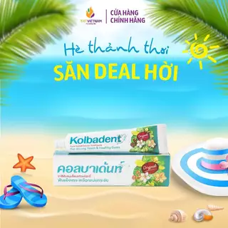 Kem Đánh Răng Thảo Dược Thuần Khiết Kolbadent 100/160gram