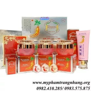 BỘ RED GINSENG 4IN1 HÀN QUỐC TRẮNG DA MỜ THÂM NÁM TÀN NHANG