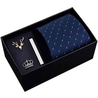 Hộp phụ kiện dành cho cavat 6cm, cravat 7cm, cà vạt 8cm, dùng làm quà tặng (Không bao gồm cavat) phù hợp làm quà tặng