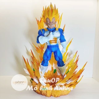 Mô hình Vegeta Super Saiyan kèm hiệu ứng và base siêu đẹp cao 35cm (Mô hình Dragon Ball figure)