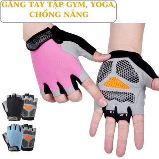 Găng tay đi xe máy, tập gym, chống nắng cho nam và nữ cao cấp AG57