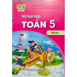 vở bài tập toán lớp 5 tập 2 + bút chì thuộc bộ (kết nối trí thức)