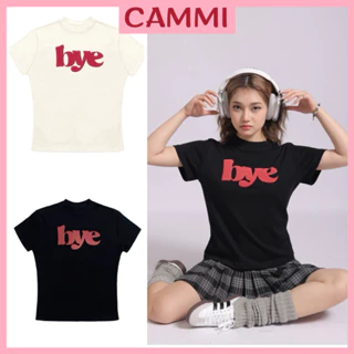 Áo babytee BYE phom vừa chất cotton khô,áo thun cổ tròn tay cộc nữ HA835