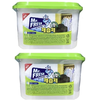 Bộ 2 hộp hút ẩm than hoạt tính Mr.Fresh khử mùi ẩm mốc 256g/hộp