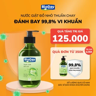 [QUÀ TẶNG KHÔNG BÁN] Nước giặt đồ lót sinh học BioDay 300ml, 100% gốc thực vật